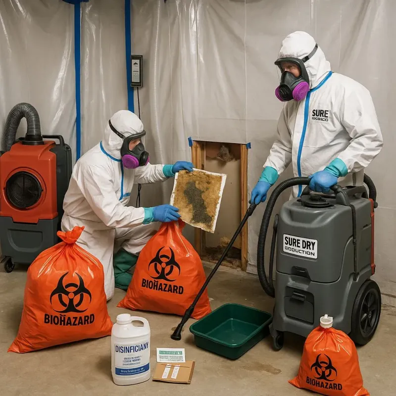 Contaminated Water Handling Protocols process in Hudson, PA
