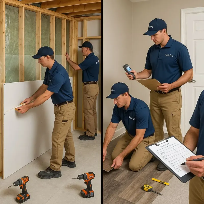 Repairs and Reconstruction process in Hudson, PA